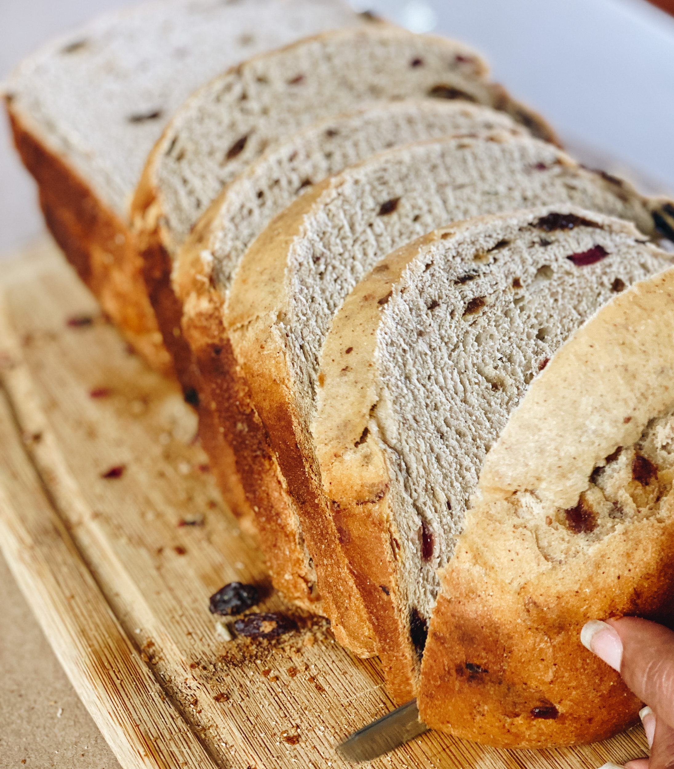 Easy Bake: Cinnamon Cranberry Raisin Walnut Bread